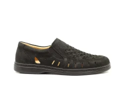 Homem Camport Mocassins^Mocassin Air System Preto