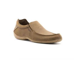 Homem Camport Mocassins^Mocassin Natura Pura Castanho Claro