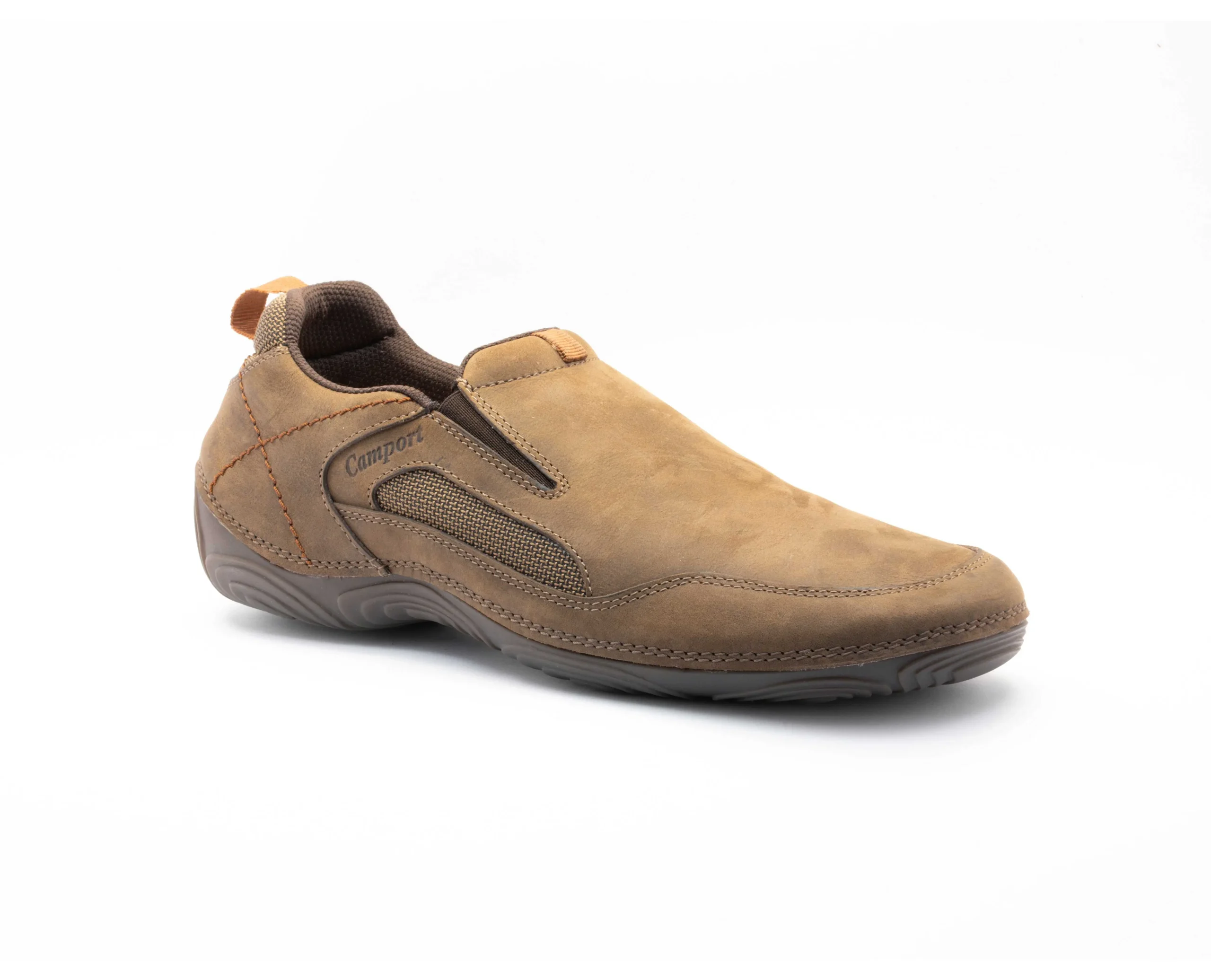 Homem Camport Mocassins^Mocassin Natura Pura Castanho
