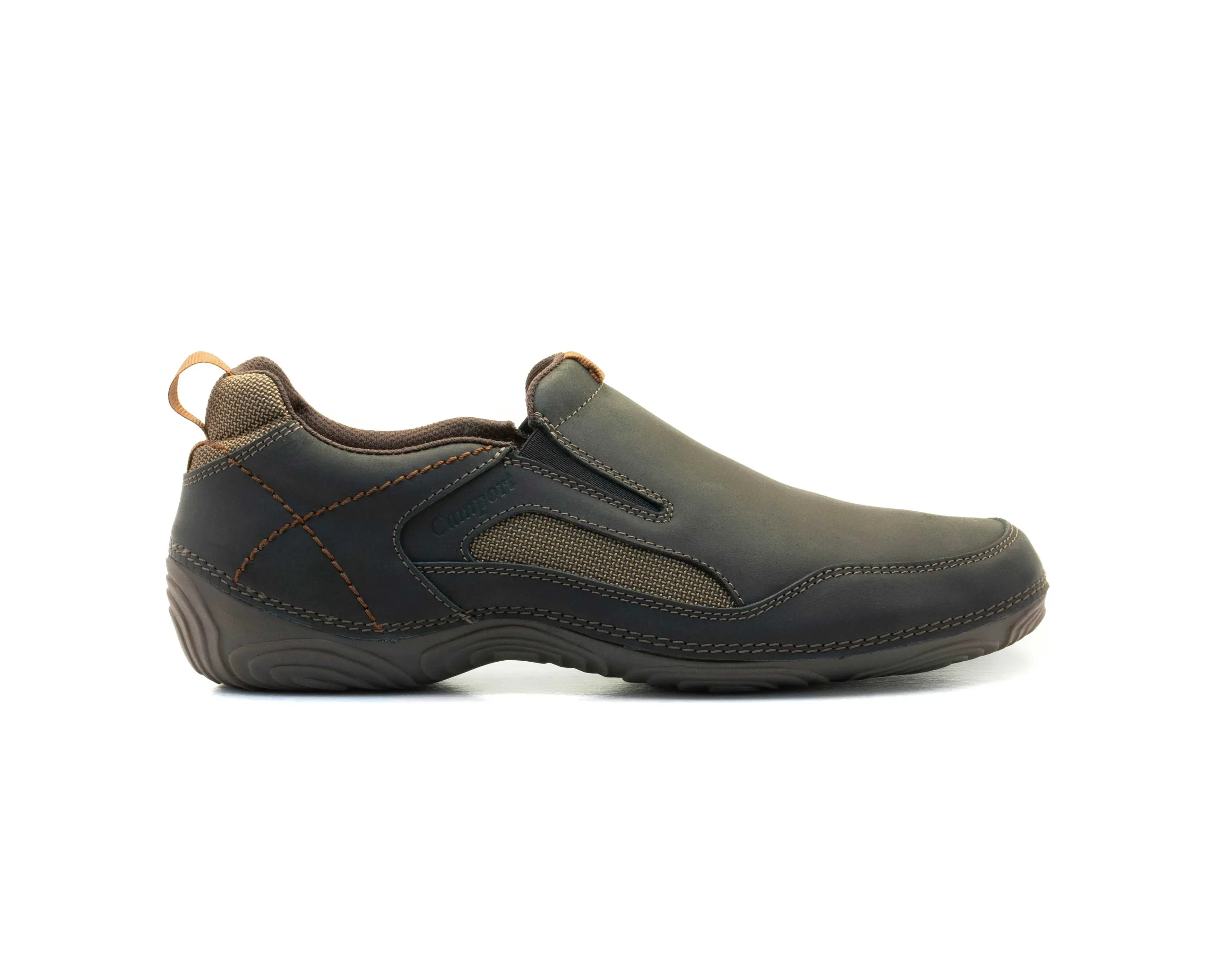 Homem Camport Mocassins^Mocassin Natura Pura Preto