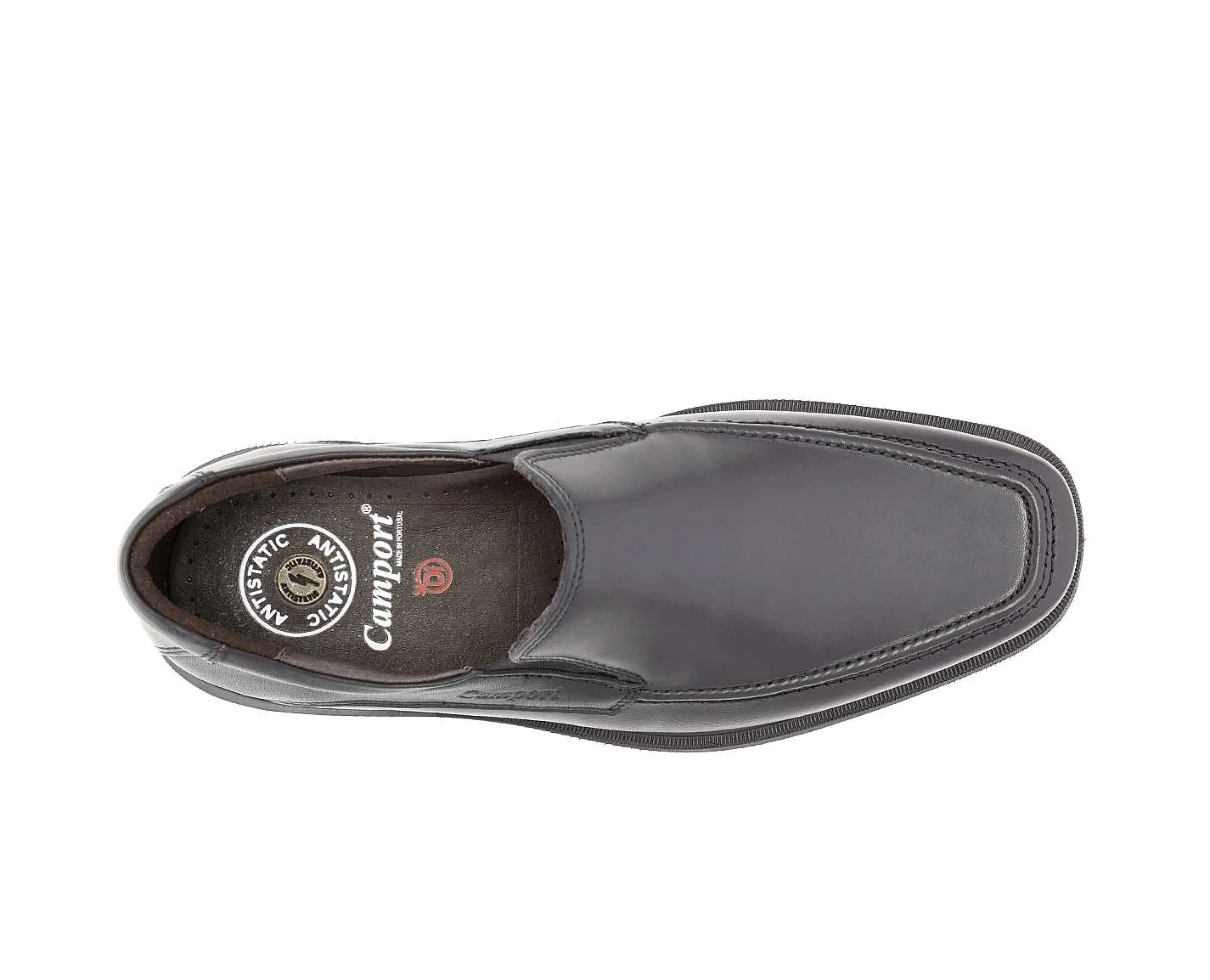 Homem Camport Mocassins^Mocasssin Antistatic Preto