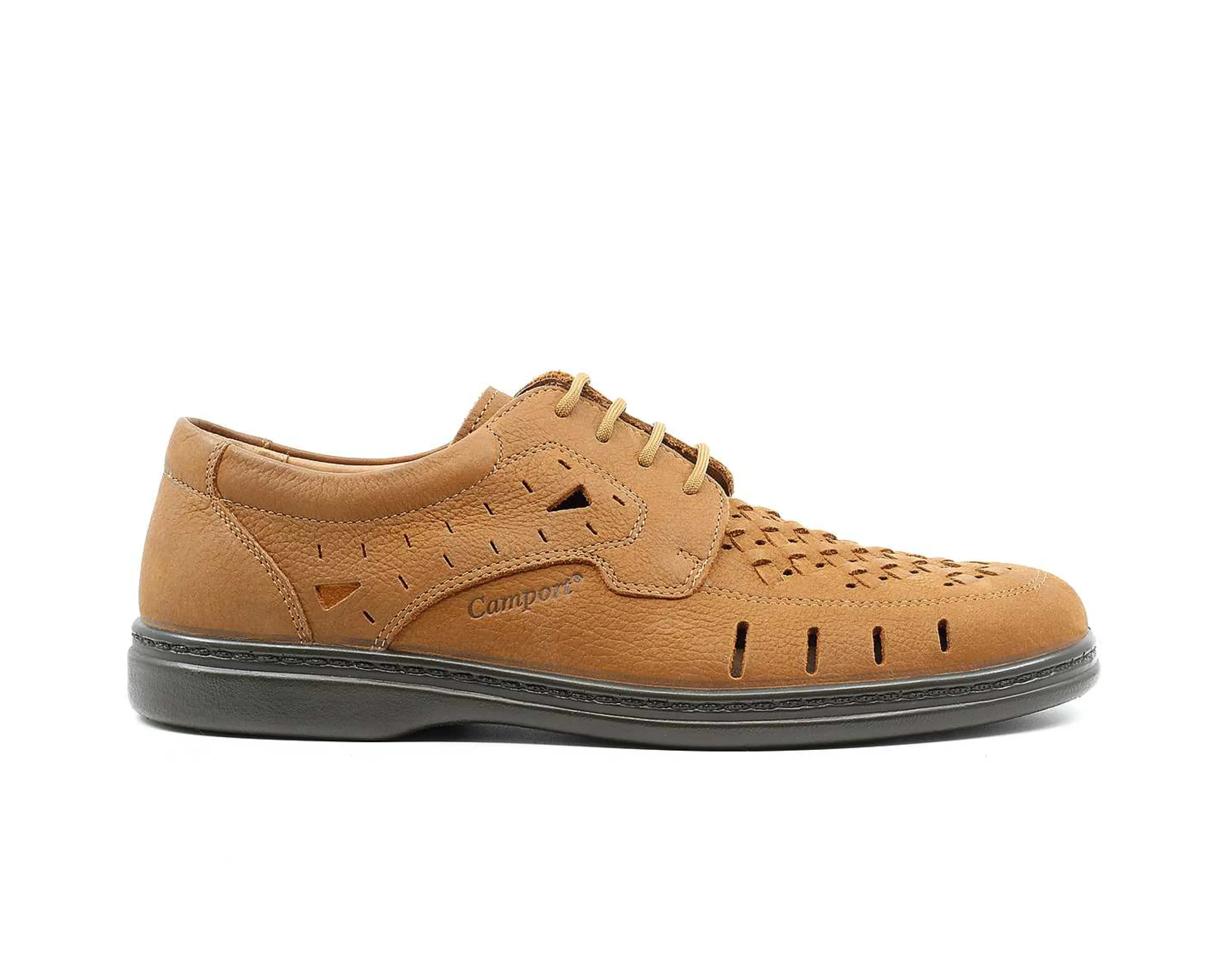 Homem Camport Sapatos^Sapato Air System Camel