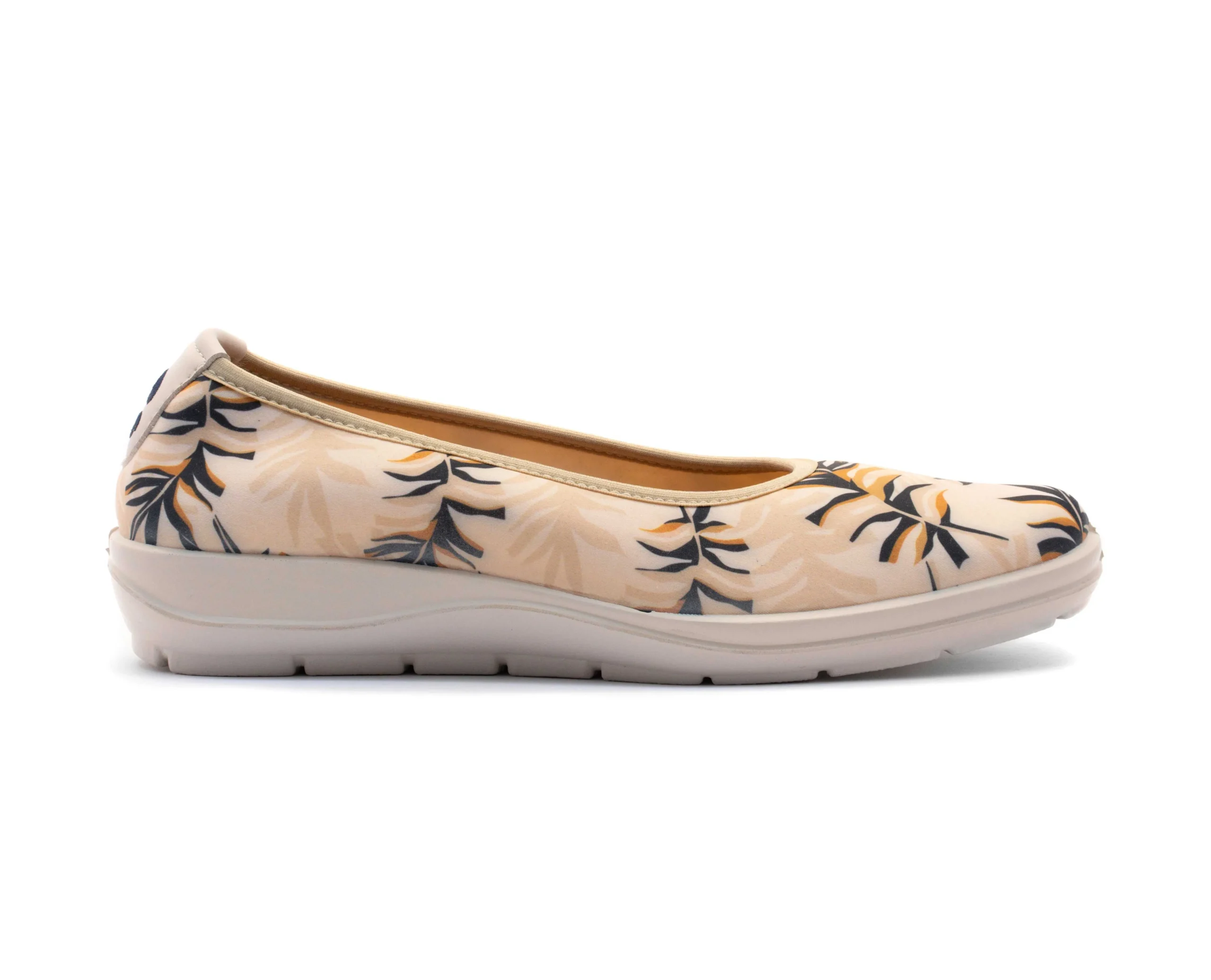 Mulher Camport Cirigaitas^Sapato Cirigaitas Ii Floral Bege