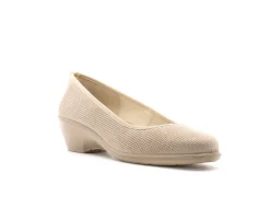 Mulher Camport Sapatos^Sapato Dress Code Bege