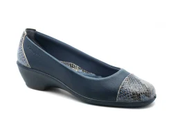Mulher Camport Sapatos^Sapato Dress Code Stretch Navy