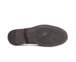Homem Camport Mocassins^Sapato Executive Bordeaux Escuro