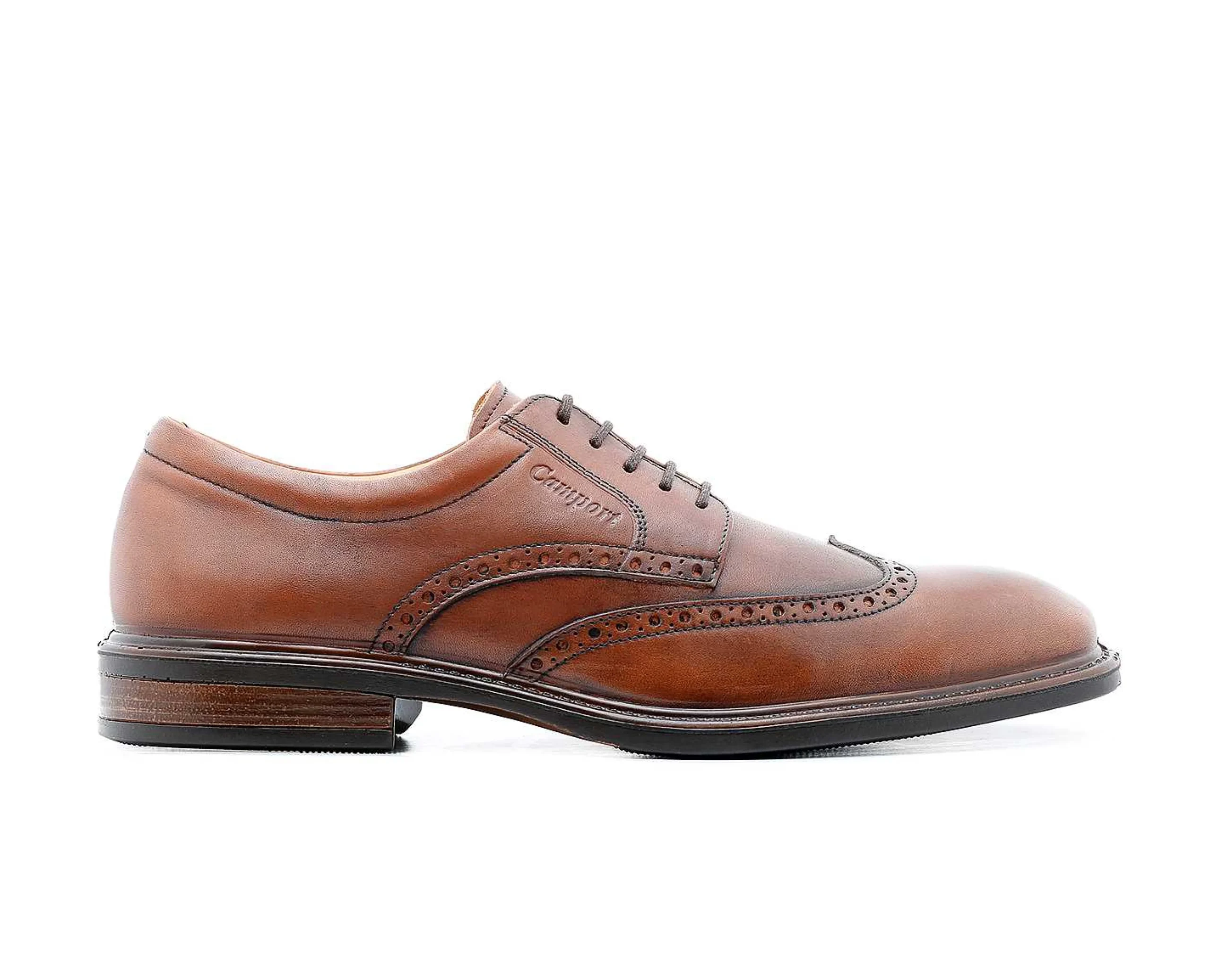 Homem Camport Sapatos^Sapato New Nobleman Castanho Selim