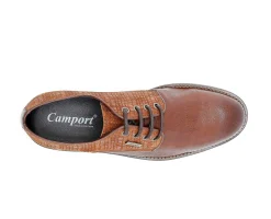 Homem Camport Sapatos^Sapato Oslo Castanho Selim