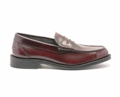 Homem Camport Mocassins^Sapato Premium Bordeaux Escuro