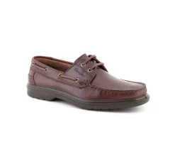 Homem Camport Sapatos^Sapato Pu Boat Castanho