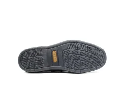 Homem Camport Mais Procurado^Sapato Pu Boat Navy