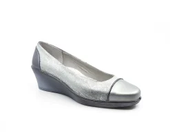 Mulher Camport Sapatos^Sapato Silver Cinzento Claro