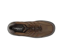 Homem Camport Sapatos^Sapato Softwalk Castanho Escuro