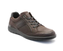 Homem Camport Sapatos^Sapato Softwalk Climate Control Castanho Escuro
