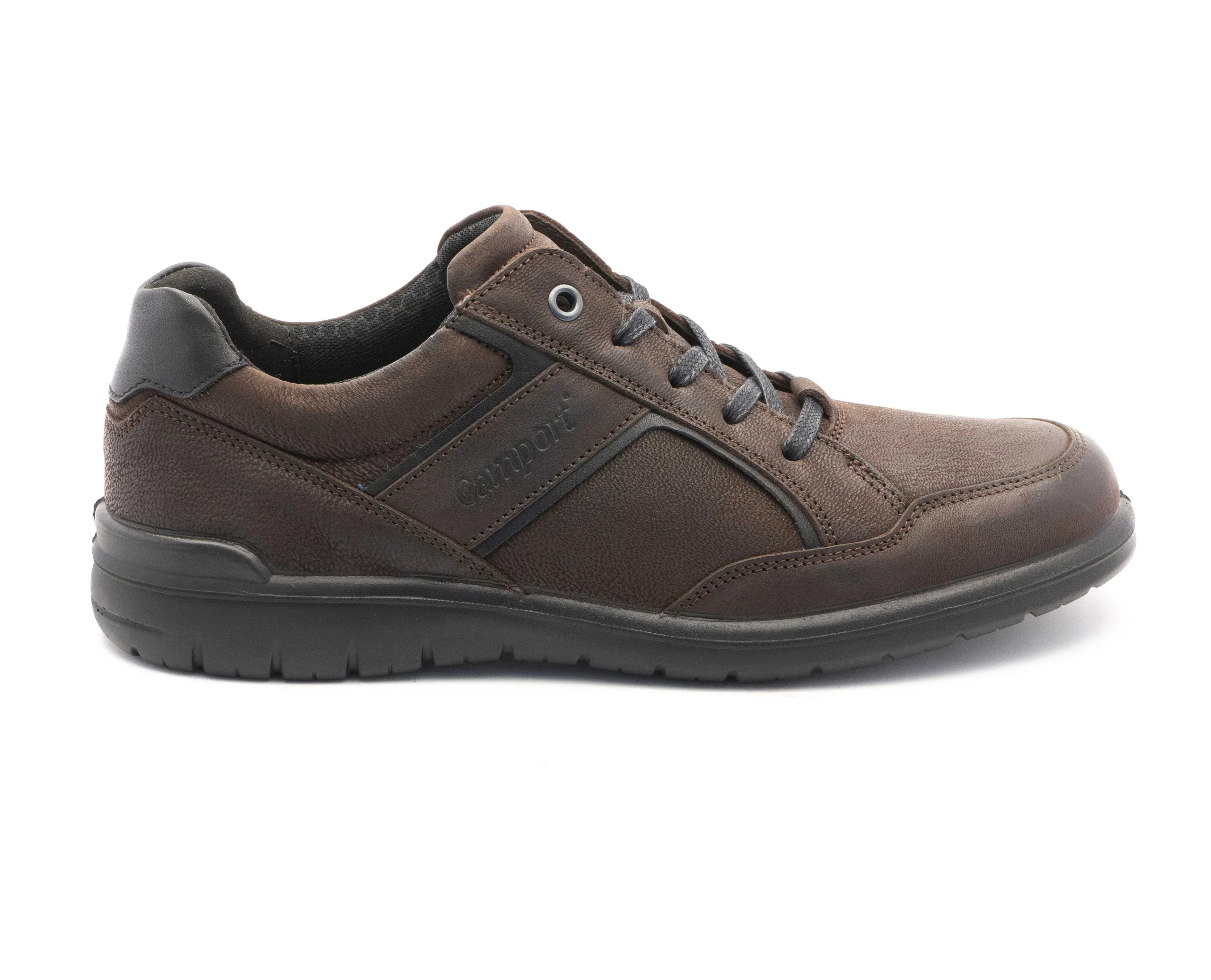 Homem Camport Mais Procurado^Sapato Softwalk Climate Control Castanho Escuro