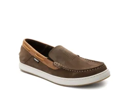 Homem Camport Mocassins^Sapato Tech Beach Castanho