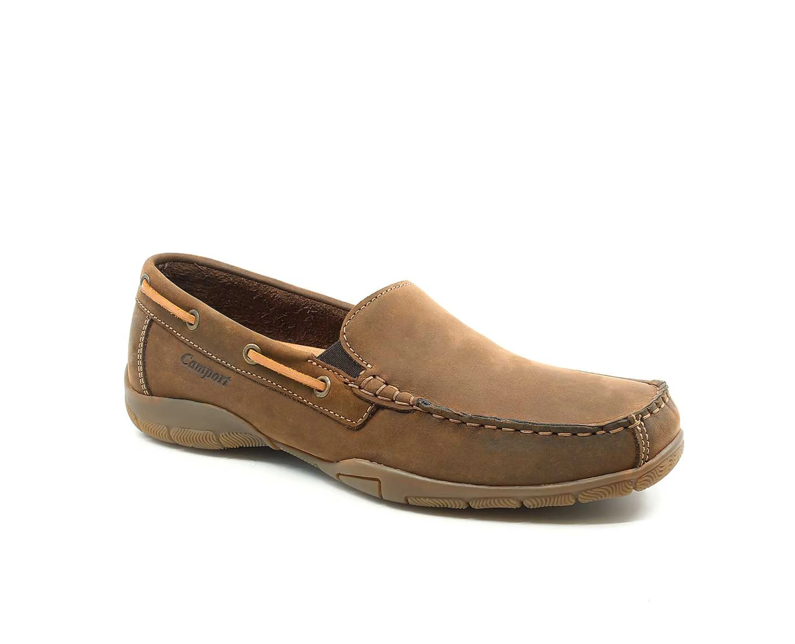Homem Camport Mocassins^Sapato Urban Adventure Castanho Claro