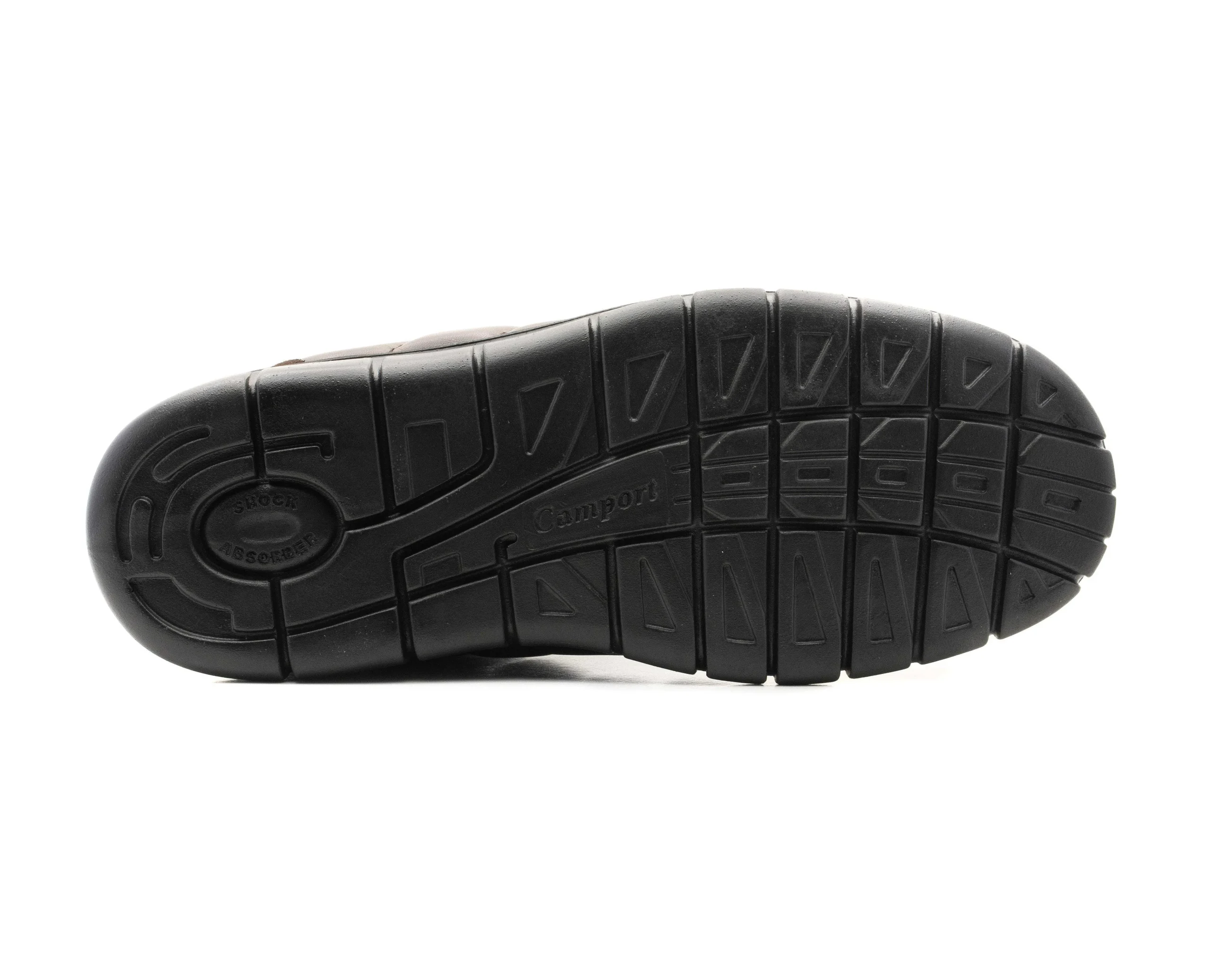 Homem Camport Sapatos^Sapato Walking Castanho Escuro