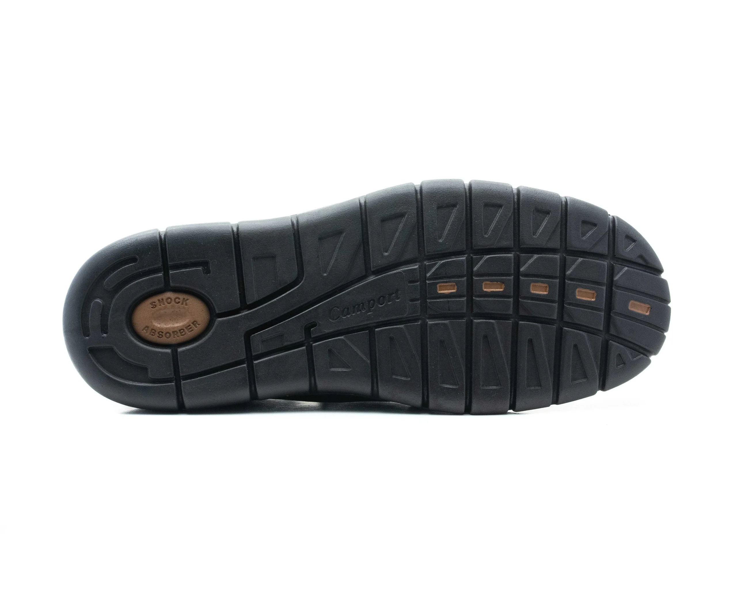 Homem Camport Mocassins^Sapato Walking Preto